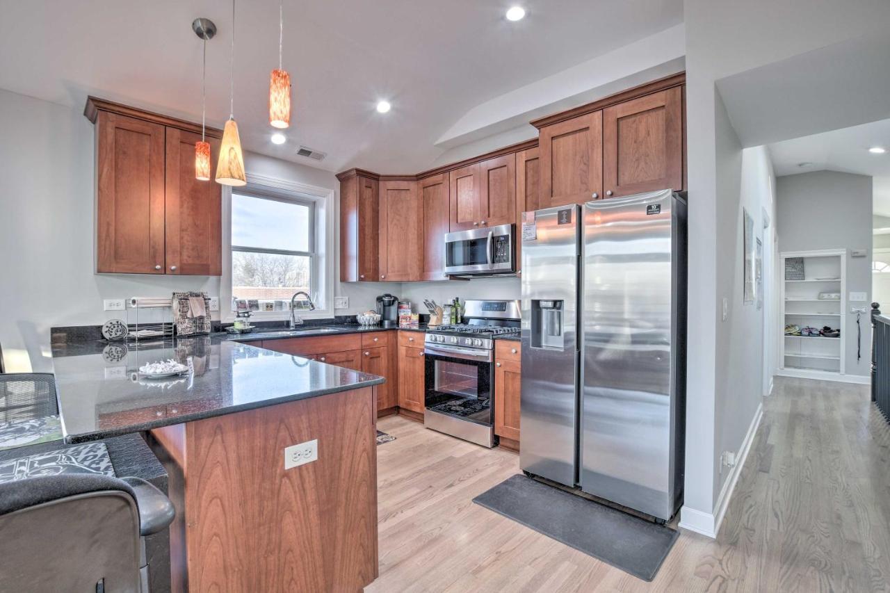 Chicago Condo With Balcony Walk To Cta Stations! Exterior foto